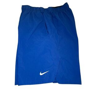 Nike DRI-FIT Flex Woven 9" Training Shorts Mens’s Large Blue Soccor Basketball